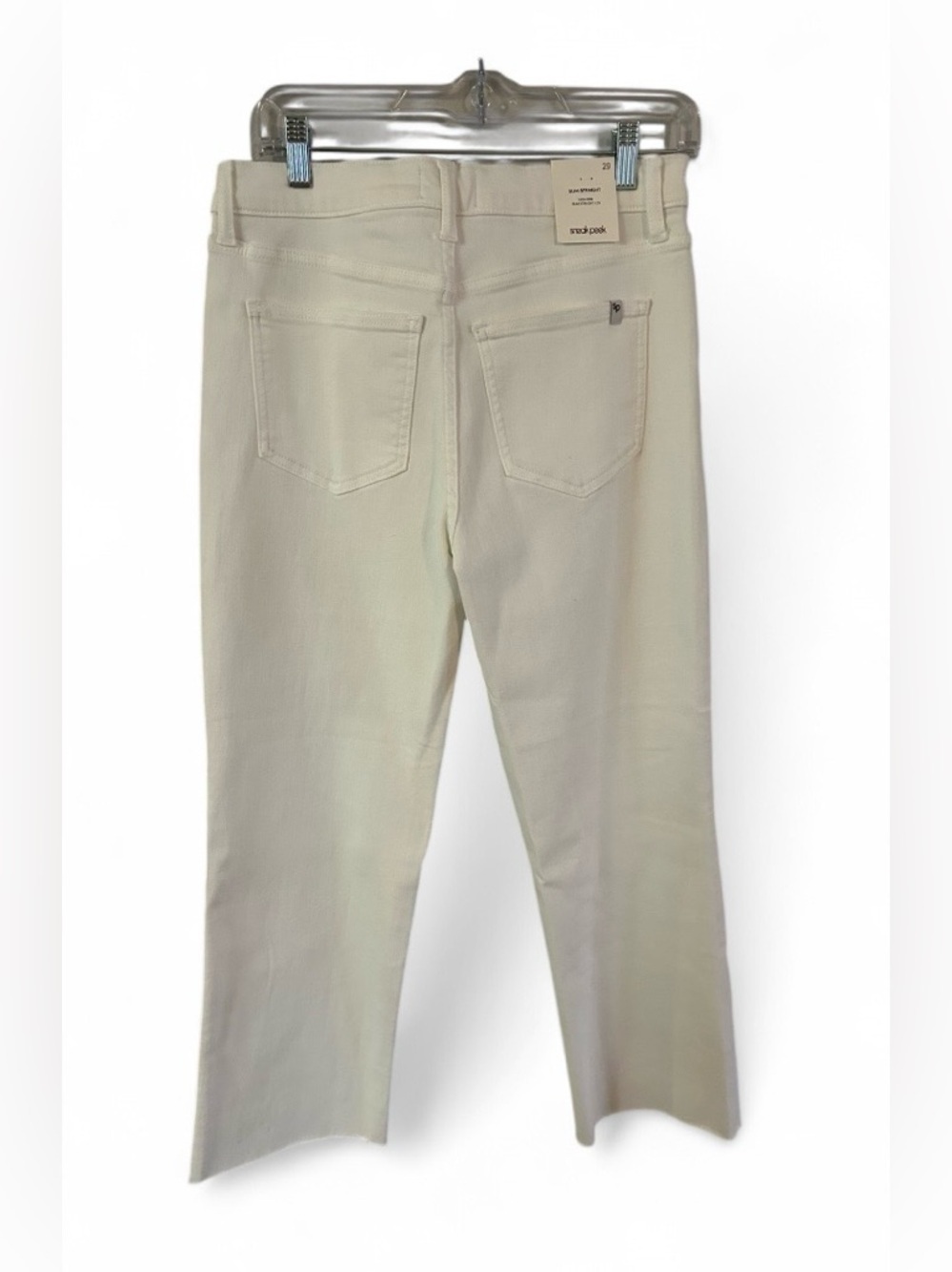 Sneak Peek White High Rise Slim Straight Jeans - NWT - Picture 4 of 6